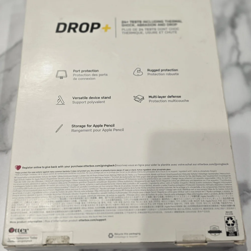 OtterBox Drop+ Antimicrobial Case for iPad Air